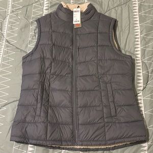 32 Degrees Large Reversible Women’s Grey Vest